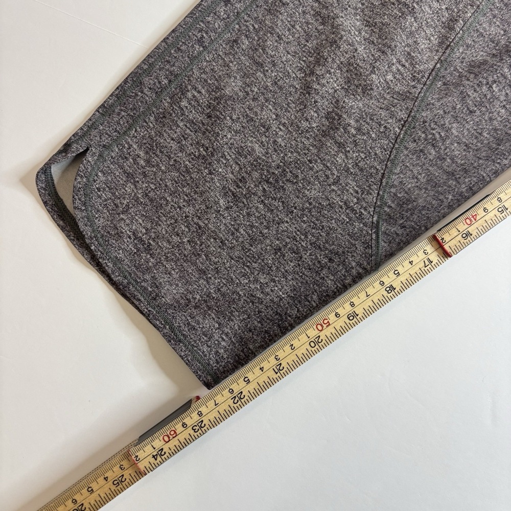 Lululemon Final Play Crop Pants Women's Size 6 Heathered Gray Athletic Lulu - Picture 5 of 8